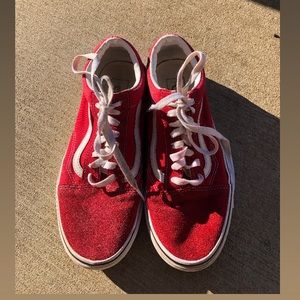 Red Old Skool Vans